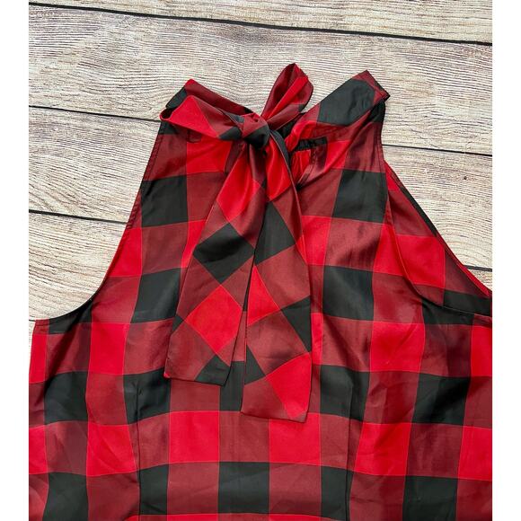 Talbots NWOT top size 14p side zip neck tie BEAUTIFUL top - Picture 7 of 8